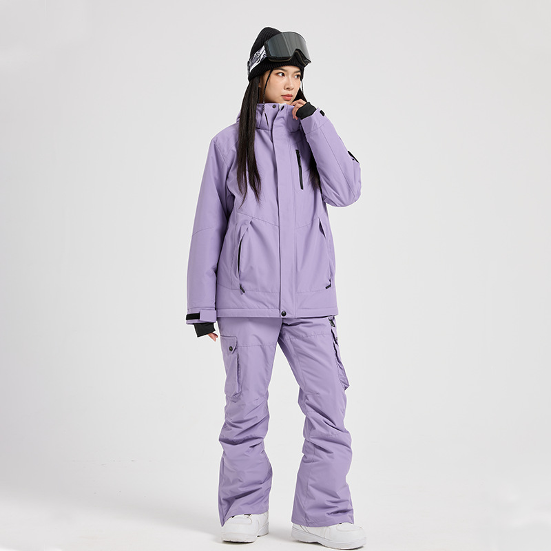Ski Pants Waterproof - New Women's Ski Suit Set Single
