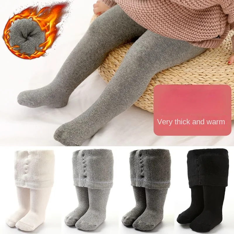 Winter Clothing Toddler - Baby Tights Winter Autumn Solid Color