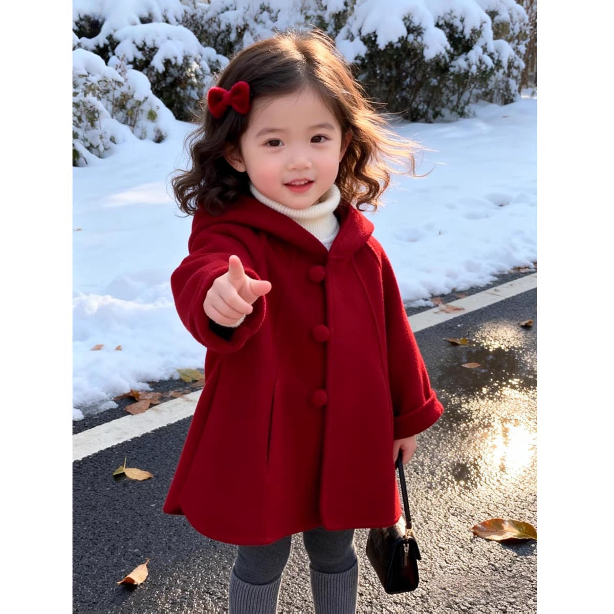 Girls Wool Coat Autumn Winter  - Winter Clothing Toddler review and price