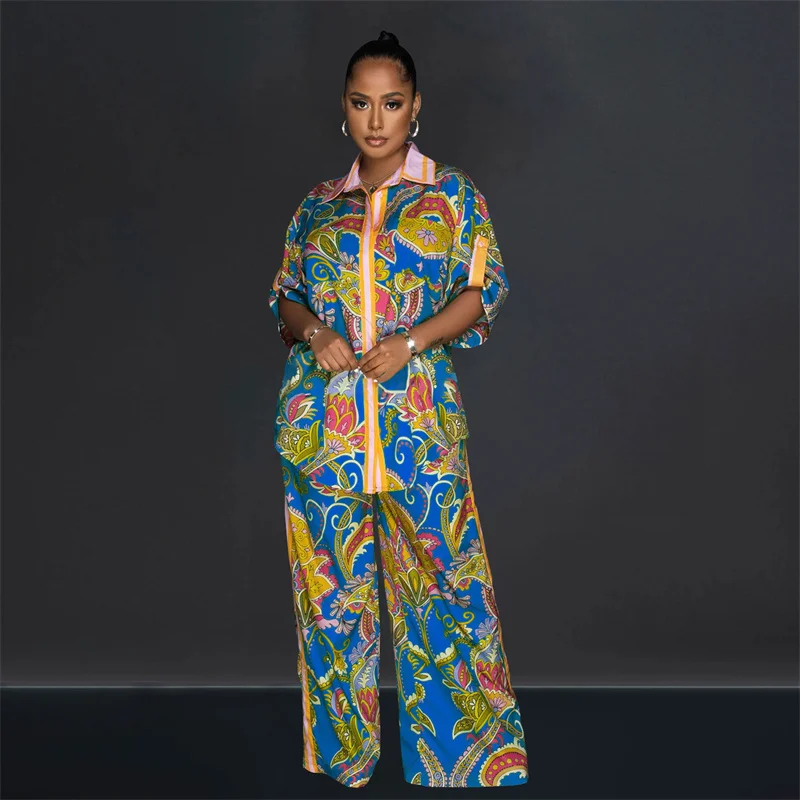Vintage Pattern Print 2 Piece  - Winter Clothing Matching review and price