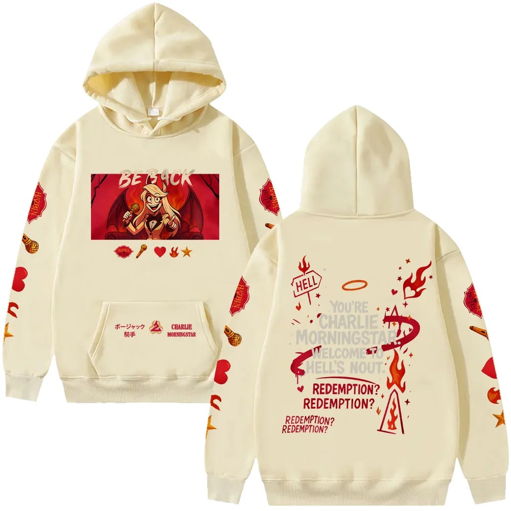 Hazbin Hotel Oversized Unisex  - Winter Clothing Ideas For Women review and price
