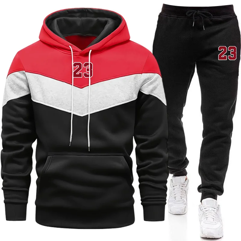 New Tracksuit for Man Casual H - Winter Clothing Matching review and price
