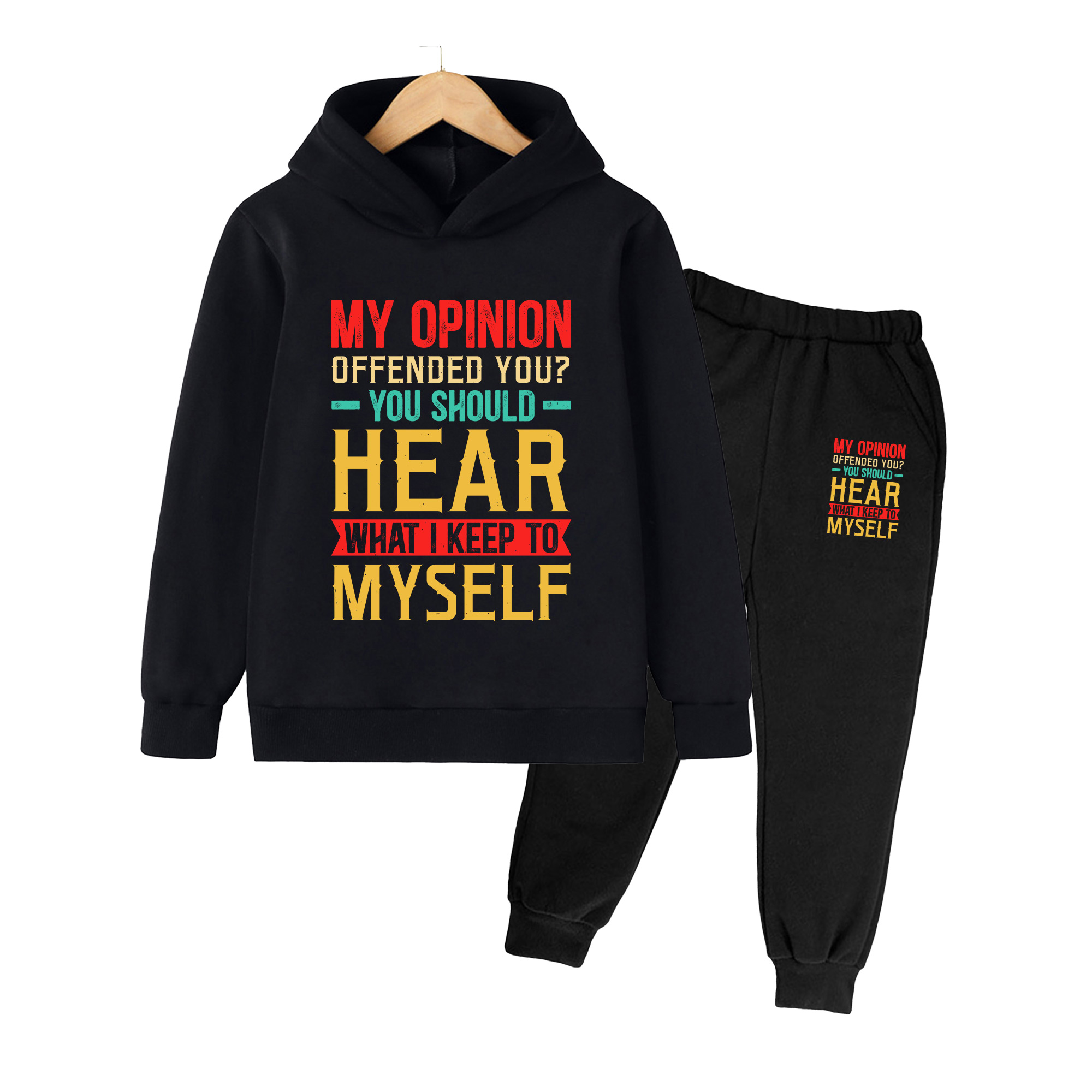 Kids Hoodie & Sweatpants Set,  - Winter Clothing Quotes review and price