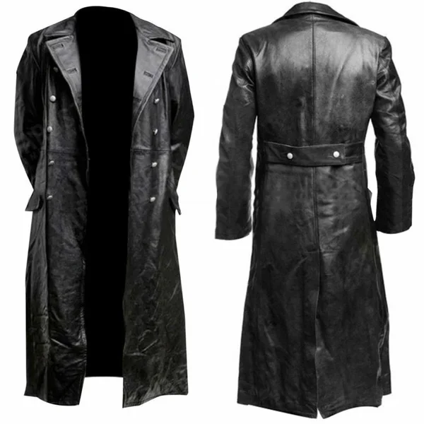 Leather Jacket Men Winter Flee - Winter Clothing Matching review and price