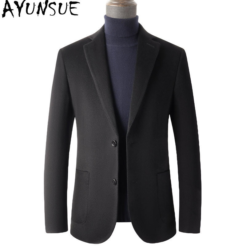 AYUNSUE 80% Wool Coats Men Clo - Quality Winter Clothing Jacket review and price