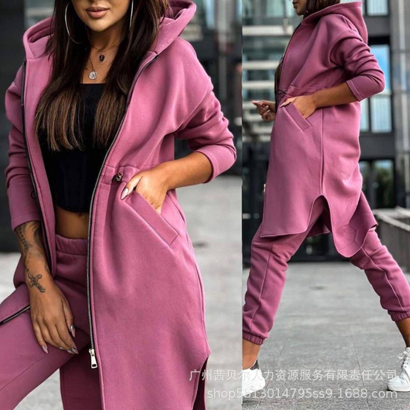 Women's Hooded Zipper Irregula - Winter Clothing Sales review and price