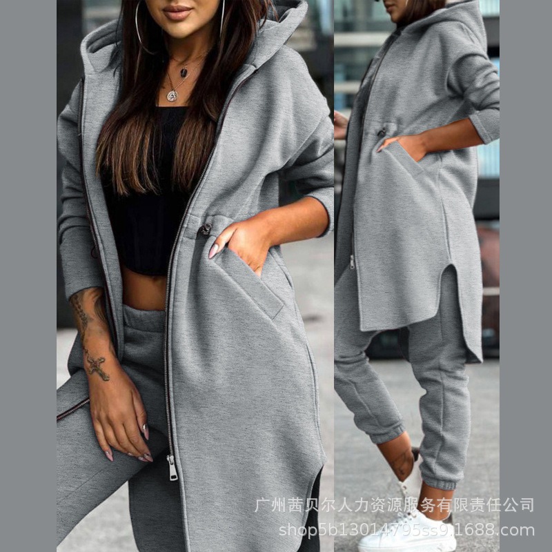 Women's Hooded Zipper Irregula - Winter Clothing Sales review and price
