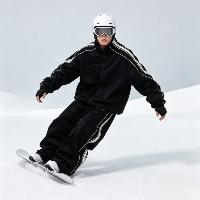 New Loose Fit Snowboard Suit M - Ski Pants Waterproof review and price