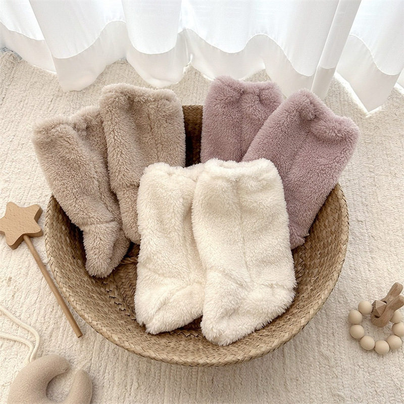 Warm Winter Baby Socks Coral F - Winter Clothing Toddler review and price