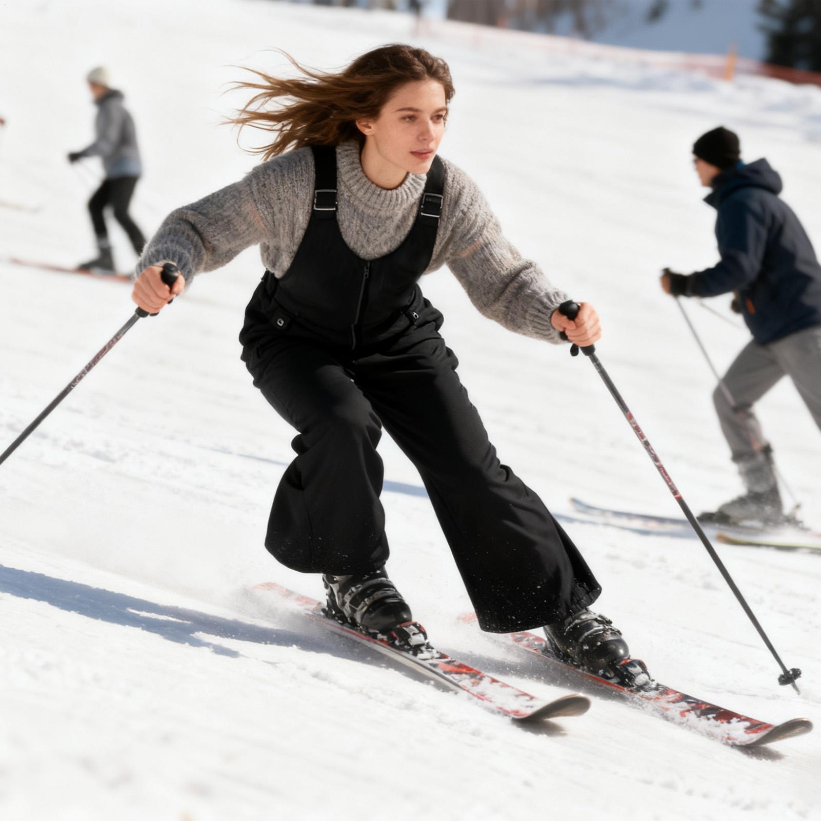 Insulated Bibs For Women Windp - Ski Pants Waterproof review and price