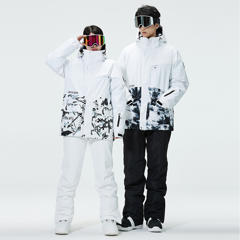 Color Block Ski Suit for Men a - Ski Pants Waterproof review and price