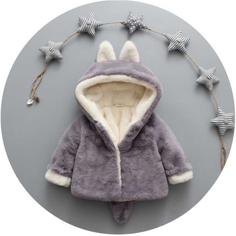 1 2 3 4 Years Plush Baby Jacke - Winter Clothing Toddler review and price