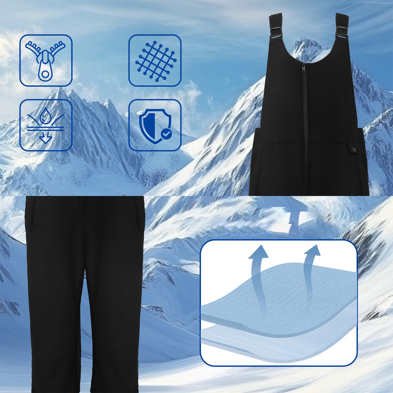 Ski Overalls Women Windproof W - Ski Pants Waterproof review and price