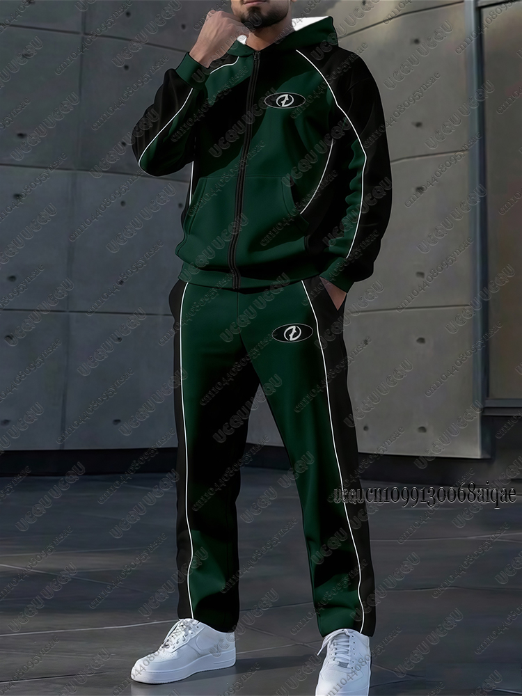Autumn Winter New Men Tracksui - Winter Clothing Material review and price