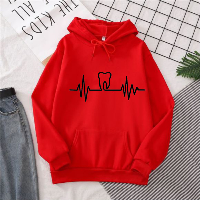 Heatbeat Hoodie Graphic Tooth  - Winter Clothing Drawing review and price