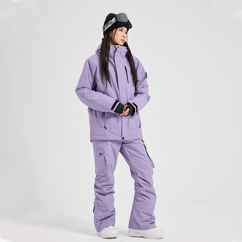 New Women's Ski Suit Set Singl - Ski Pants Waterproof review and price