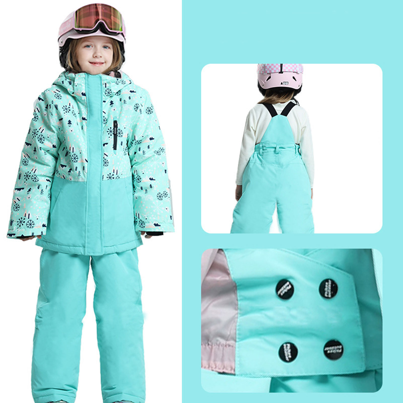 -30 Degree Children's Skiing W - Ski Pants Waterproof review and price