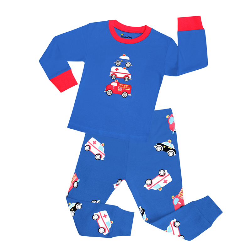 100 Cotton Boys Pajamas Sets 2 - Winter Clothing Toddler review and price