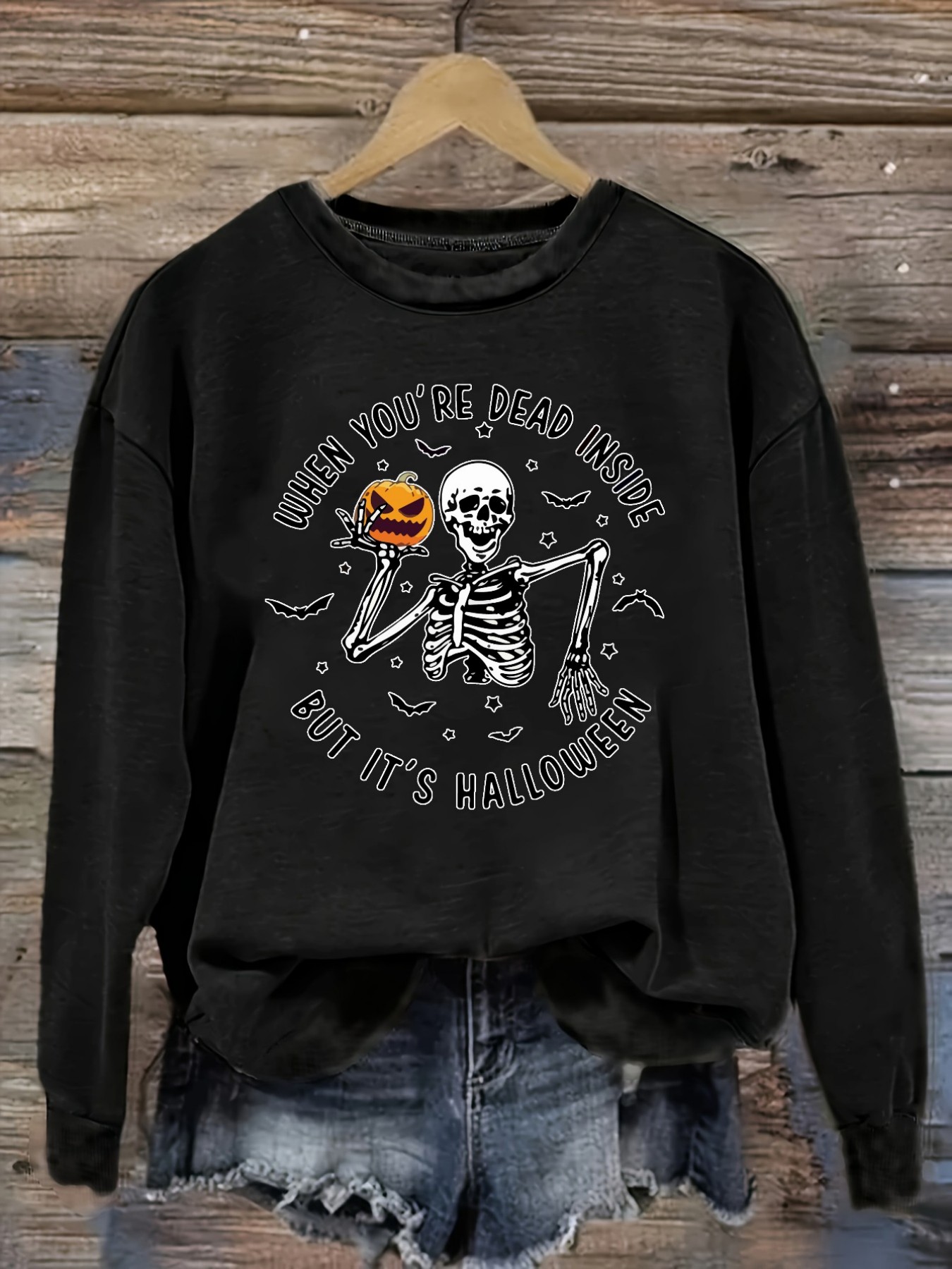 Women's Casual Long Sleeve Cre - Winter Clothing Quotes review and price