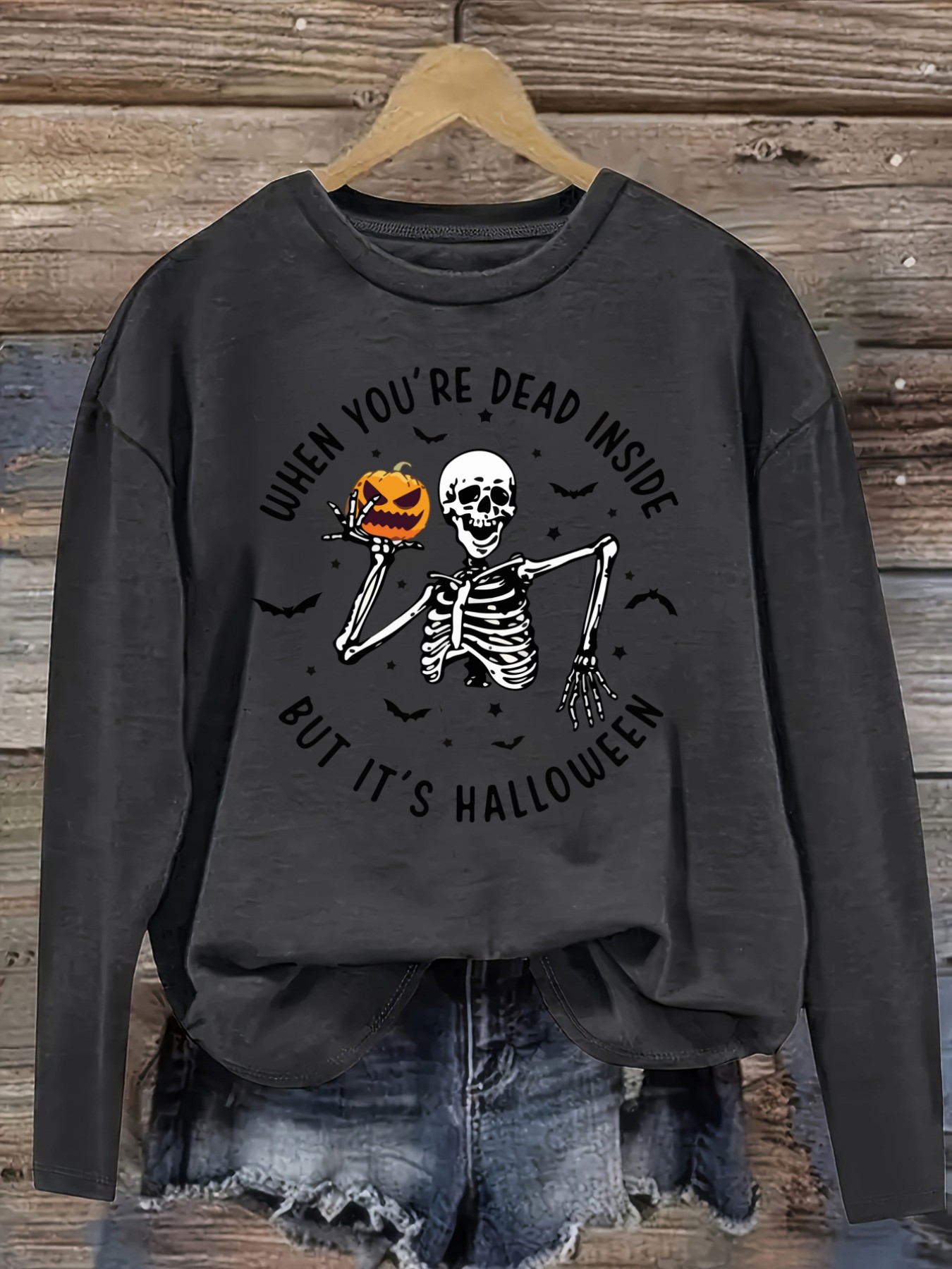 Women's Casual Long Sleeve Cre - Winter Clothing Quotes review and price