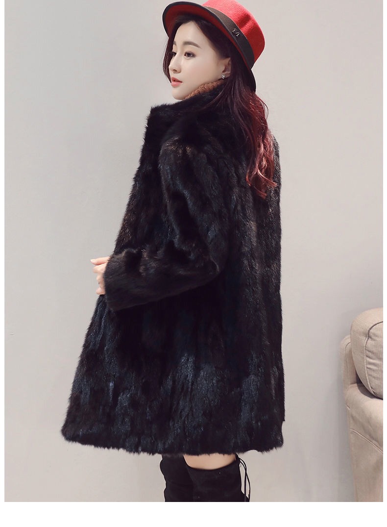 Hot Sales Women Natural Mink F - Quality Winter Clothing Jacket review and price