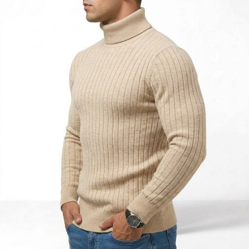 New Men's Slim Fit Turtleneck  - Winter Clothing Game review and price