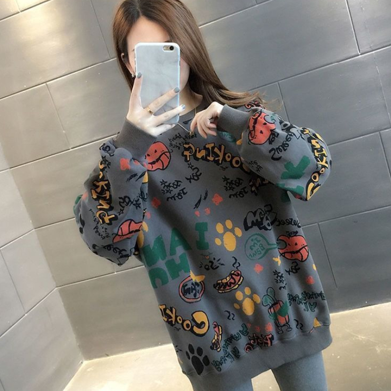 Casual Printed Loose Women's S - Winter Clothing Essentials For Women review and price