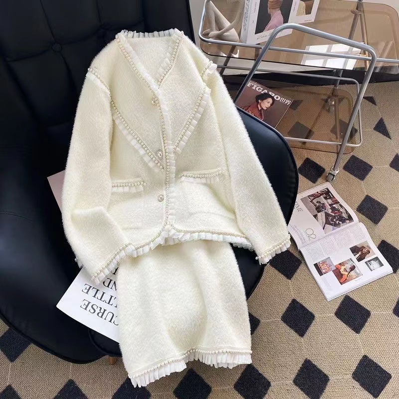 Women Vintage Winter Pear Suit - Winter Clothing Matching review and price