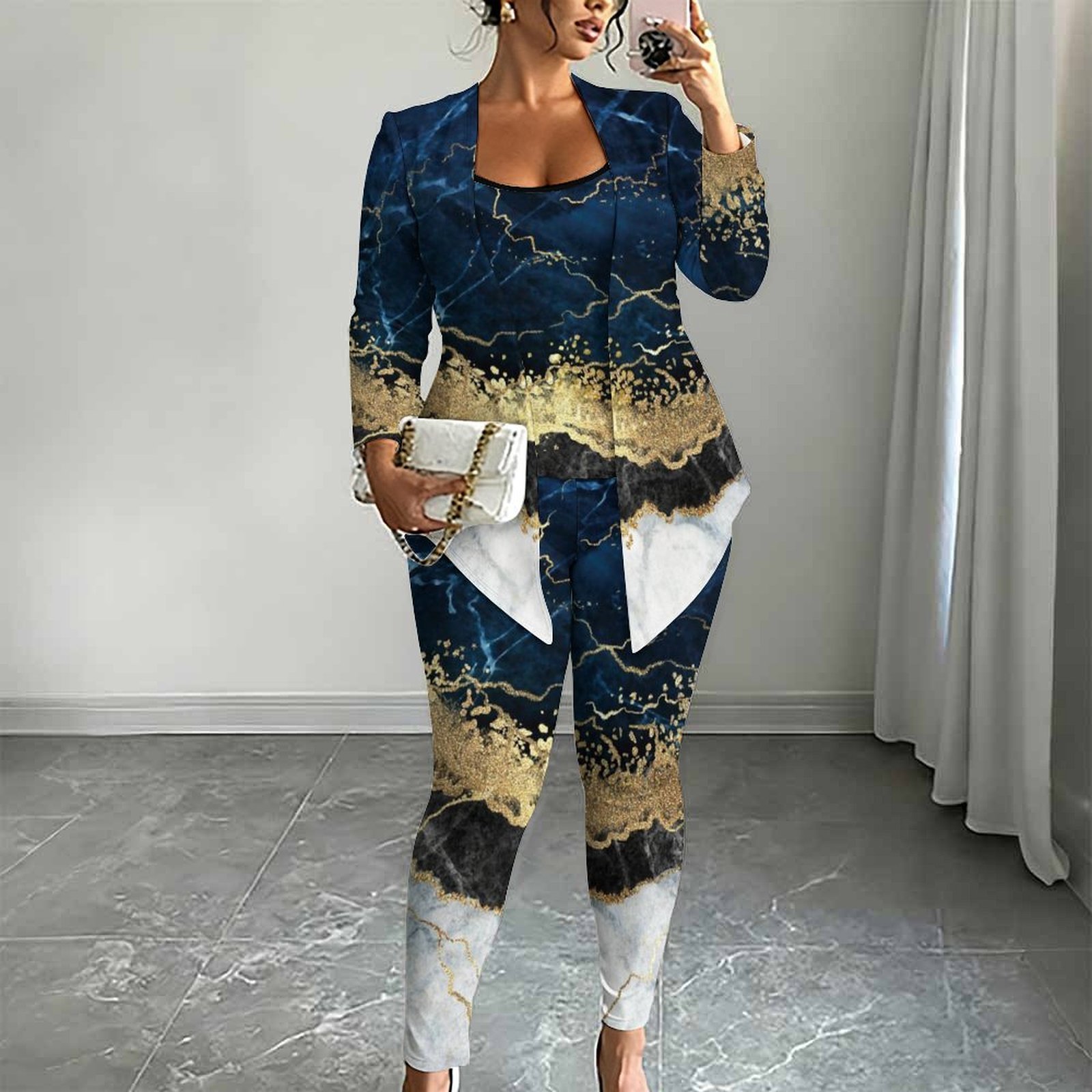 Winter Elegant Tight Pants Dai - Winter Clothing Matching review and price