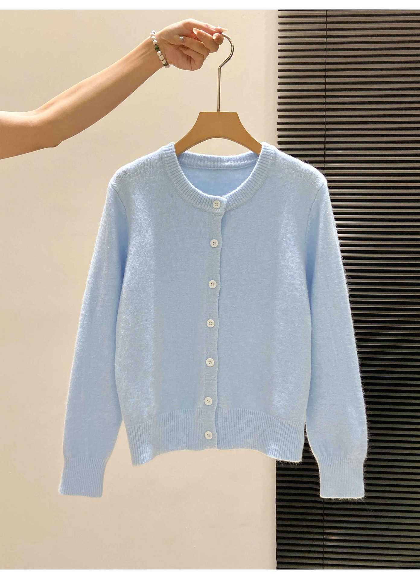 Solid Color Women's Knit Cardi - Winter Clothing Colors review and price