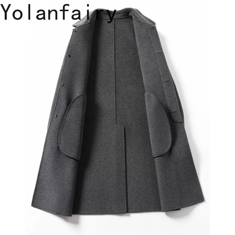 YOLANFAIRY 95% Wool Coats for  - Quality Winter Clothing Jacket review and price