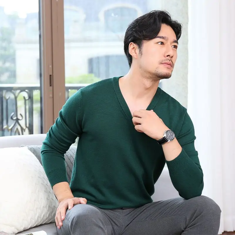 Man Clothes Pullovers Solid Co - Winter Clothing Colors review and price